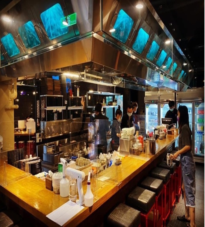 water washed ozone deodorant smoke hood 2